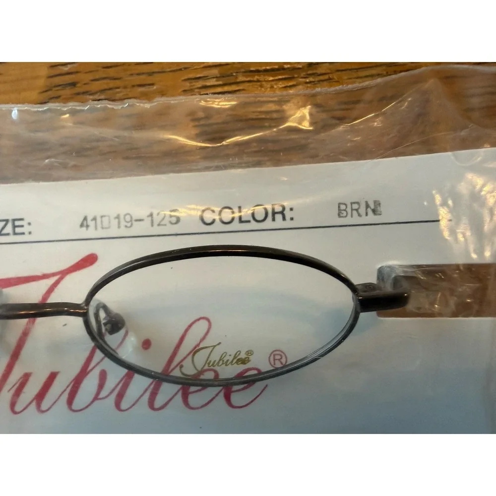 NWT Jubilee Kids 5602 Brown Metal AUTHENTIC EYEGLASSES FRAME RX 41-19-125